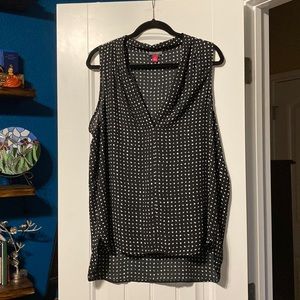 Vince Camuto sleeveless blouse size XL